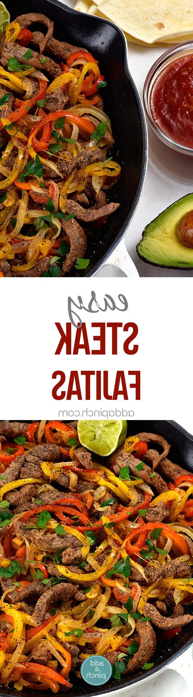 **Συνταγή για Φαχίτας με Μοσχάρι** 6 Συνταγή για Fajitas Μοσχαρίσιου Κρέατος - Οι fajitas μοσχαρίσιου κρέατος αποτελούν ένα γρήγορο και εύκολο γεύμα, ιδανικό για βραδινά δείπνα ή γιορτές του Σαββατοκύριακου! Φτιαγμένες με μοσχάρι, πιπεριές, κρεμμύδια και σερβιρισμένες με μια στοίβα ζεστές τορτίγιες και συνοδευτικά. Είναι πάντα ένα αγαπημένο!