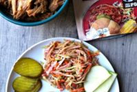 Apple Bourbon Pulled Pork Sandwiches