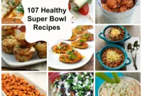 Score Big Guilt-Free: 107 Super Bowl Bites