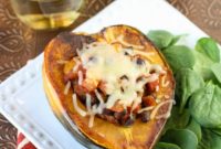 Savory Mexican Stuffed Acorn Squash