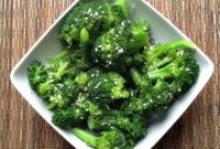 Gingery Sesame Broccoli Delight