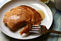 Cinnamon Spiced Sweet Potato Pancakes