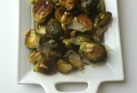 Zesty Roasted Sprouts with Toasted Pine Nuts