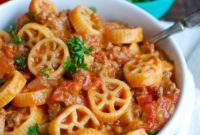 Ultimate One-Skillet Cheesy Hamburger Pasta