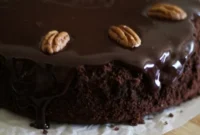Decadent Gluten-Free Chocolate Coconut Ganache Cake
