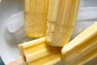 Virgin Pina Colada Popsicles