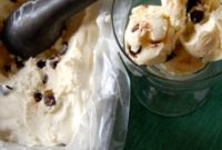 Simple No Churn Peppermint Chip Ice Cream