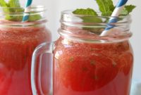 Frozen Watermelon Lemonade Bliss