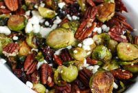 Cranberry Glazed Brussels Sprouts