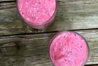 Vibrant Cranberry Pear Orange Smoothie