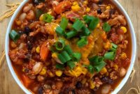 Double Bean Turkey Chili