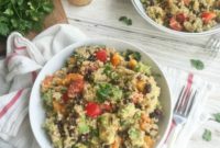 Zesty Southwest Quinoa Avocado Bowl