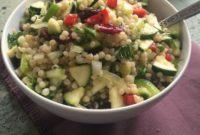 Zesty Pearl Couscous Salad