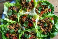 Fiesta Turkey Lettuce Wraps