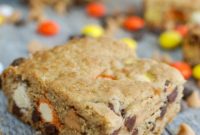 Loaded Monster Cookie Bars