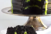 Eerie Cobweb Cake