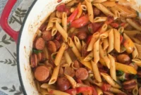 Fiery One Pan Cajun Pasta