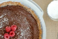 Decadent Raspberry Chocolate Pie