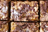Chewy Cranberry Coconut Oatmeal Bars