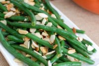Brown Butter Almond Green Beans