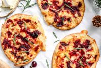 Cranberry Brie Naan Melt