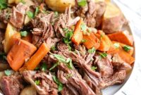 Tender Slow Cooker Chuck Roast