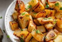 Lemon Cilantro Roasted Potatoes