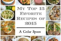 My 15 Go-To Recipes from 2015