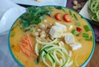 Creamy Coconut Zoodle Soup