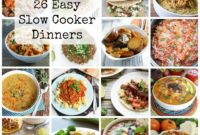 26 Set-and-Forget Slow Cooker Recipes