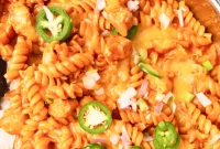 Creamy One-Pot Chicken Enchilada Pasta