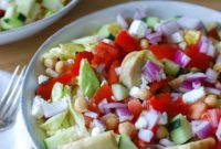 Vibrant Mediterranean Chickpea Salad