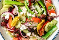 Rustic Greek Salad