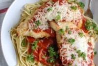 Crispy Baked Chicken Parmesan