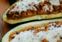 Vibrant Mediterranean Zucchini Boats