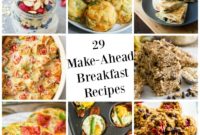29 Smart Make-Ahead Breakfast Ideas
