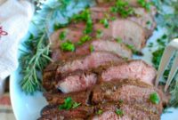 Golden Mediterranean Sirloin Roast
