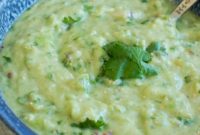 Fresh Avocado Tomatillo Salsa