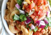 Easy Weeknight Instant Pot Turkey Taco Pasta