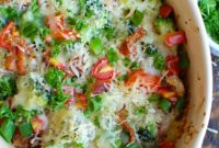 Cheesy Chicken and Broccoli Bake