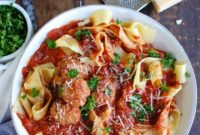 Tender Slow Cooker Veal Meatballs