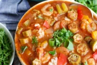 Hearty Crock Pot Jambalaya Soup