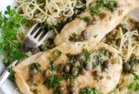 Zesty Lemon Caper Chicken