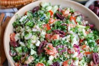 Fresh Greek Tabbouleh