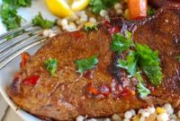 Harissa-Kissed Pan-Seared New York Strip