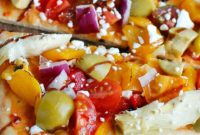 Rustic Mediterranean Flatbread