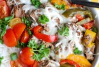 Set-and-Forget Philly Cheesesteak Rice Bowls