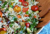 Grilled Mediterranean Vegetable Couscous Salad