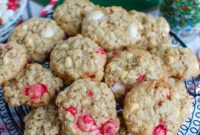 Peppermint White Chocolate Oat Delights