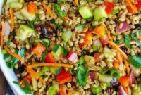 Refreshing Summer Farro Salad